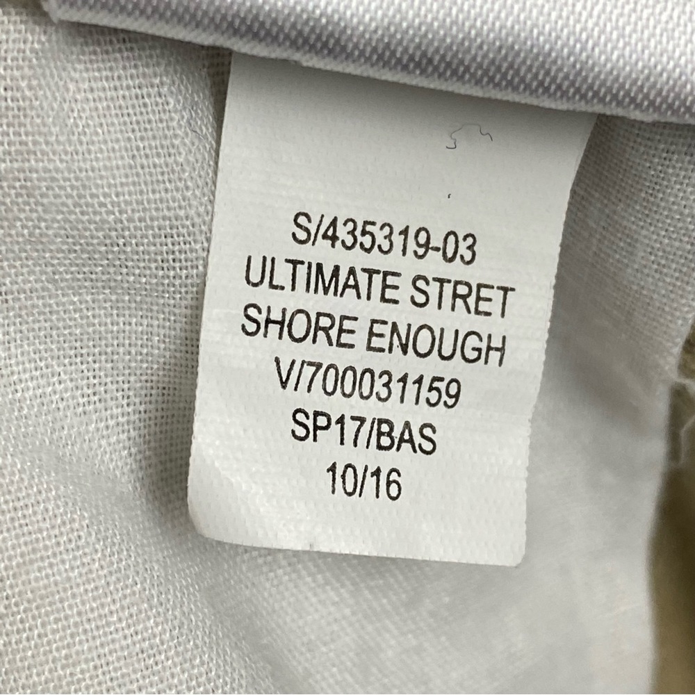 Old Navy Pants Mens 34x32 (34X31) Tan Khaki Ultimate Straight Chino Stretch - Picture 11 of 14